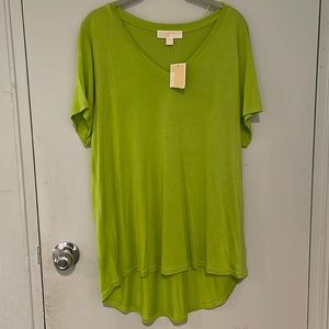 NWT michael kors v-neck t shirt size 2x